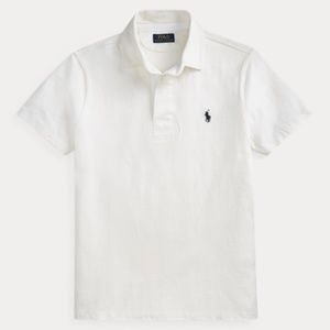 Ralph Lauren SS Solid Ivory Iconic Rugby Shirt 2xL
